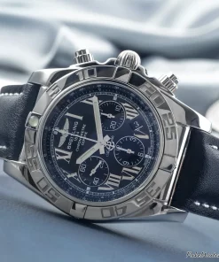 Alternative view of Breitling Chronomat A011B56PA Automatic 44mm Unisex Replica Watch - Black Dial, Steel Case