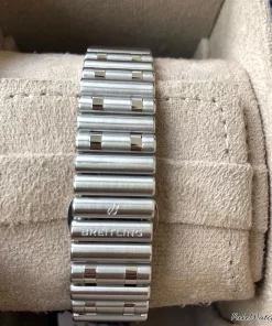 Alternative view of Breitling Chronomat A10380101L1A1 Automatic 36mm Female Replica Watch - Green Dial, Steel Case