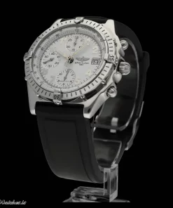 Alternative view of Breitling Chronomat A13050 Automatic 39mm Unisex Replica Watch - White Dial, Steel Case