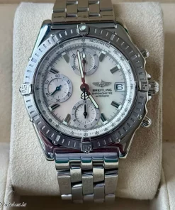 Alternative view of Breitling Chronomat A13352 Automatic 39mm Unisex Replica Watch - Pearl Dial, Steel Case
