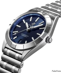 Alternative view of Breitling Chronomat A77310101C1A1 Quartz 32mm Female Replica Watch - Blue Dial, Steel Case