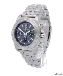 Alternative view of Breitling Chronomat AB0115101F1A1 Automatic 44mm Unisex Replica Watch - Grey Dial, Steel Case