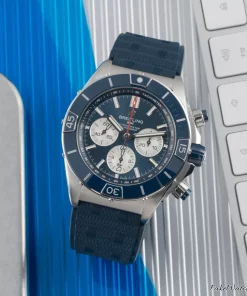 Breitling Chronomat AB0136161C1S1 Automatic 44mm Unisex Replica Watch - Blue Dial, Steel Case