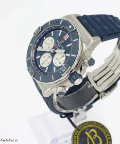 Alternative view of Breitling Chronomat AB0136161C1S1 Automatic 44mm Unisex Replica Watch - Blue Dial, Steel Case