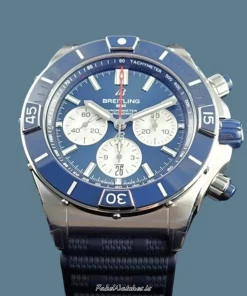 Breitling Chronomat AB0136161C1S1 Automatic 44mm Male Replica Watch - Blue Dial, Steel Case