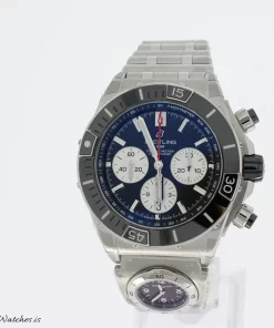 Breitling Chronomat AB0136251B1A2 Automatic 44mm Unisex Replica Watch - Black Dial, Steel Case