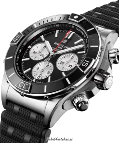 Alternative view of Breitling Chronomat AB0136251B1S1 Automatic 44mm Unisex Replica Watch - Black Dial, Steel Case