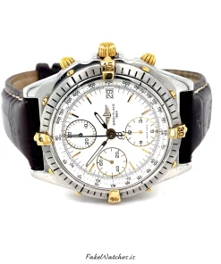 Breitling Chronomat B13047 Automatic 45mm Unisex Replica Watch - White Dial, Steel Case