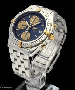 Alternative view of Breitling Chronomat B13050.1 Automatic 39mm Unisex Replica Watch - Blue Dial, Steel Case