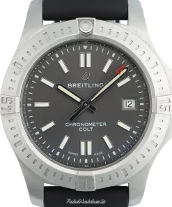 Alternative view of Breitling Chronomat Colt A17313101F1X1 Automatic 41mm Unisex Replica Watch - Grey Dial, Steel Case