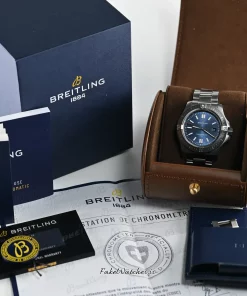 Breitling Chronomat Colt A17388101C1A1 Automatic 44mm Unisex Replica Watch - Blue Dial, Steel Case