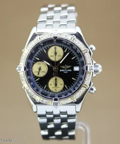 Alternative view of Breitling Chronomat D13047 Automatic Unisex Replica Watch - Black Dial, Steel Case