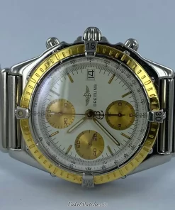 Breitling Chronomat D13050 Automatic Unisex Replica Watch - White Dial, Steel Case
