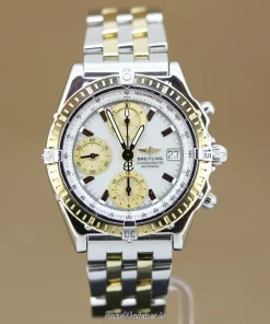 Breitling Chronomat D13352 Automatic 39mm Unisex Replica Watch - Silver Dial, Steel Case