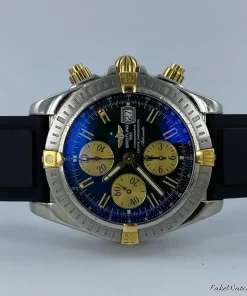 Breitling Chronomat Evolution - Automatic 44mm Unisex Replica Watch - Black Dial, Steel Case