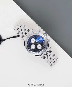Alternative view of Breitling Chronomat Evolution A13356 Automatic 44mm Unisex Replica Watch - Black Dial, Steel Case