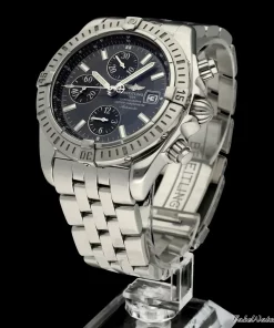 Alternative view of Breitling Chronomat Evolution A13356 Automatic 44mm Unisex Replica Watch - Grey Dial, Steel Case