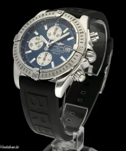 Alternative view of Breitling Chronomat Evolution A13356 Automatic 44mm Unisex Replica Watch - Black Dial, Steel Case