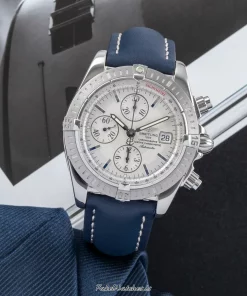 Breitling Chronomat Evolution A13356 Automatic 44mm Unisex Replica Watch - Silver Dial, Steel Case