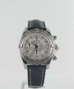 Alternative view of Breitling Chronomat Evolution A13356 Automatic 44mm Unisex Replica Watch - White Dial, Steel Case