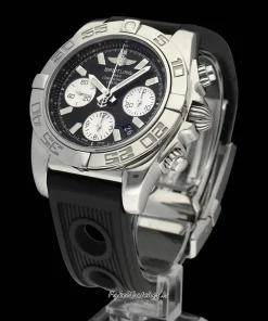 Alternative view of Breitling Chronomat Evolution AB0140 Automatic 41mm Unisex Replica Watch - Black Dial, Steel Case