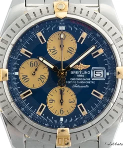 Alternative view of Breitling Chronomat Evolution B13356 Automatic 44mm Unisex Replica Watch - Black Dial, Steel Case