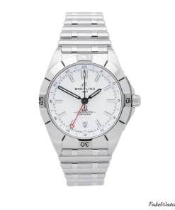 Breitling Chronomat GMT A32398101A1A1 Automatic 40mm Unisex Replica Watch - Silver Dial, Steel Case