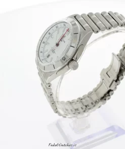 Alternative view of Breitling Chronomat GMT A32398101A1A1 Automatic 40mm Unisex Replica Watch - White Dial, Steel Case