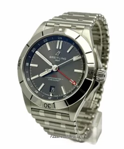 Breitling Chronomat GMT A32398101M1A1 Automatic 40mm Unisex Replica Watch - Grey Dial, Steel Case