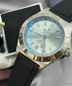 Breitling Chronomat GMT P32398101C1S1 Automatic 40mm Unisex Replica Watch - Blue Dial, Steel Case