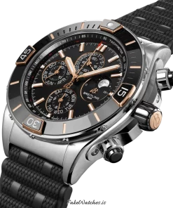 Alternative view of Breitling Chronomat I19320251B1S1 Automatic 44mm Unisex Replica Watch - Black Dial, Steel Case