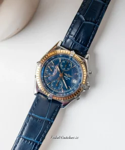 Breitling Chronomat J13049 Automatic 39mm Unisex Replica Watch - Blue Dial, Steel Case