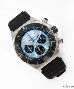 Alternative view of Breitling Chronomat PB0136251C1S1 Automatic 44mm Unisex Replica Watch - Blue Dial, Steel Case