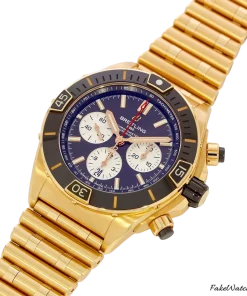 Alternative view of Breitling Chronomat RB0136E31Q1R1 Automatic 44mm Unisex Replica Watch - Brown Dial, Red Gold Case