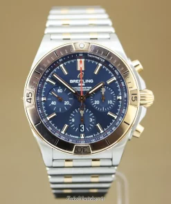 Alternative view of Breitling Chronomat UB0134 Automatic 42mm Unisex Replica Watch - Grey Dial, Gold/Steel Case