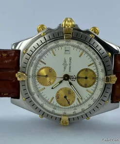 Breitling Chronomat Unknown Automatic 39mm Unisex Replica Watch - White Dial, Steel Case