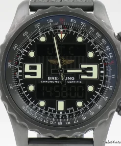 Breitling Chronospace M7836522/BA26 Quartz 46mm Unisex Replica Watch - Black Dial, Steel Case