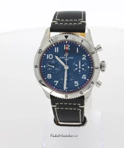 Breitling Classic AVI A233801A1C1X1 Automatic 42mm Unisex Replica Watch - Blue Dial, Steel Case