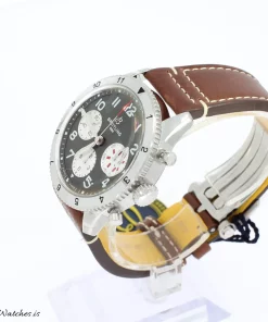 Alternative view of Breitling Classic AVI A233802A1L1X1 Automatic 42mm Unisex Replica Watch - Green Dial, Steel Case