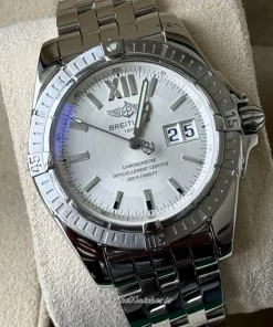 Breitling Cockpit A49350 Automatic 39mm Unisex Replica Watch - White Dial, Steel Case