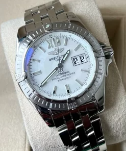 Breitling Cockpit A49350 Automatic 41mm Unisex Replica Watch - White Dial, Steel Case
