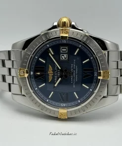 Alternative view of Breitling Cockpit B49350 Automatic 41mm Unisex Replica Watch - Blue Dial, Steel Case