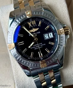 Breitling Cockpit B49350 Automatic 41mm Unisex Replica Watch - Black Dial, Steel Case