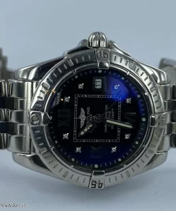 Breitling Cockpit Lady A71356 Quartz 32mm Female Replica Watch - Black Dial, Steel Case