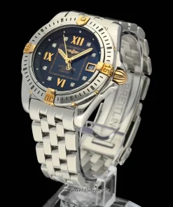 Alternative view of Breitling Cockpit Lady B71356 Quartz 32mm Female Replica Watch - Blue Dial, Gold/Steel Case