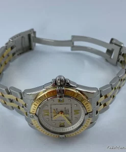 Alternative view of Breitling Cockpit Lady D71356 Quartz 32mm Female Replica Watch - Pearl Dial, Steel Case