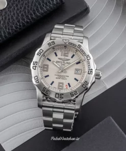 Breitling Colt 44 A74387 Quartz 44mm Unisex Replica Watch - White Dial, Steel Case