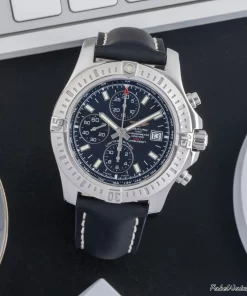 Breitling Colt A13388 Automatic 44mm Unisex Replica Watch - Black Dial, Steel Case