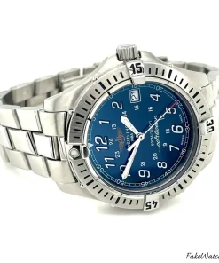 Alternative view of Breitling Colt A64350 Quartz 38mm Unisex Replica Watch - Blue Dial, Steel Case
