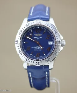 Alternative view of Breitling Colt Automatic A17050 Automatic 38mm Unisex Replica Watch - Blue Dial, Steel Case